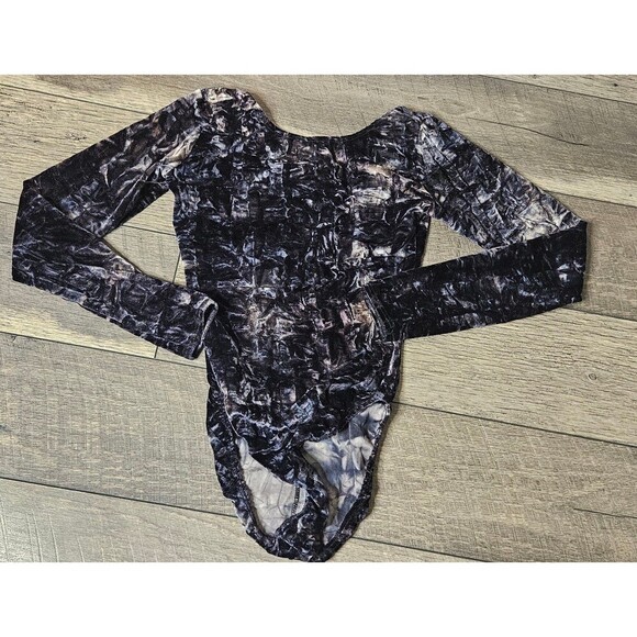 Motionware Gymnastics Leotard Velvet Small Adult - Picture 1 of 8